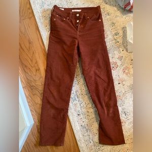 Corduroy Levi’s Ankle Length Pants